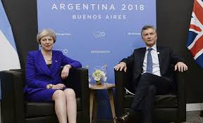 Histórica reunión entre Macri y Theresa May: es el primer encuentro después de Malvinas