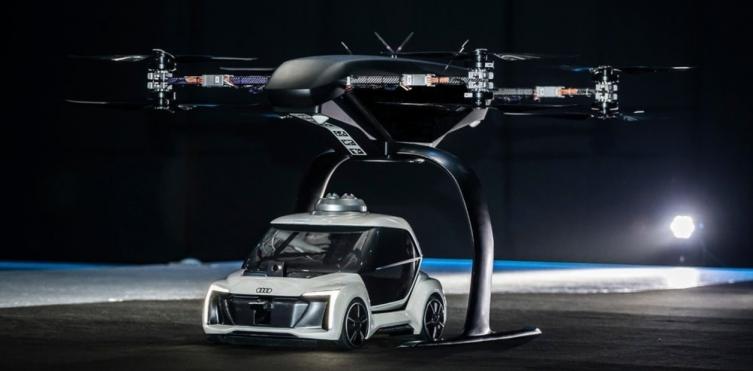 Airbus y Audi presentaron el “taxidrone”, su particular versión del auto del futuro
