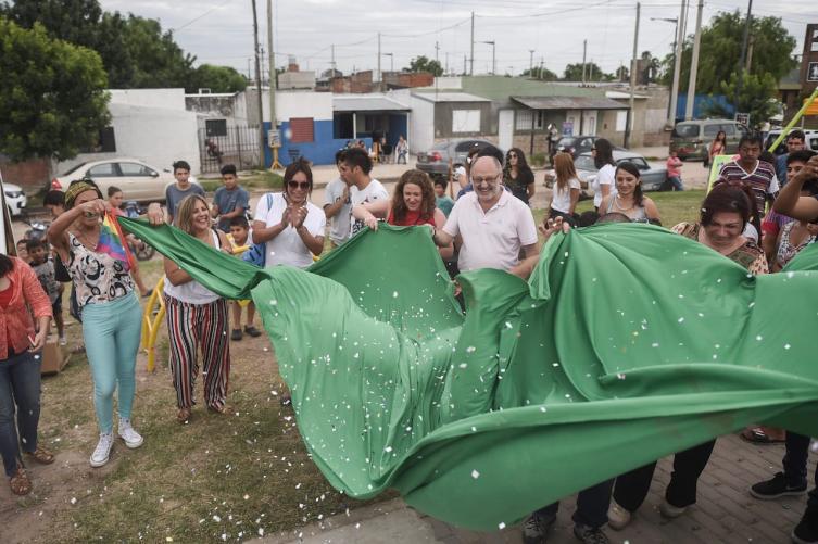 Barranquitas Sur cuenta con un nuevo espacio público
