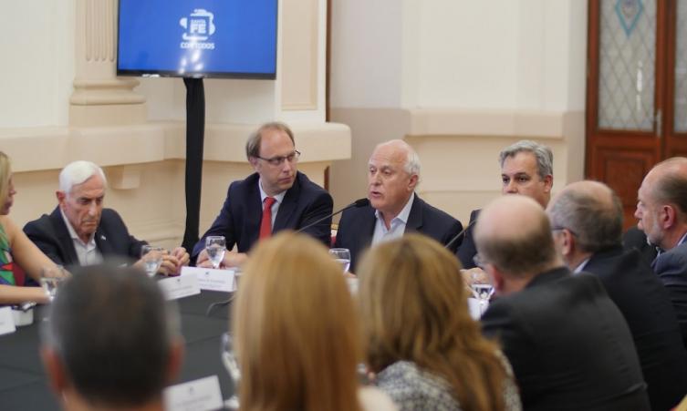 Lifschitz se reunió con legisladores nacionales 