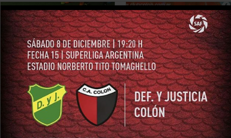 Colón quiere despedir a Fuertes del banco con una victoria ante el invicto Defensa y Justicia