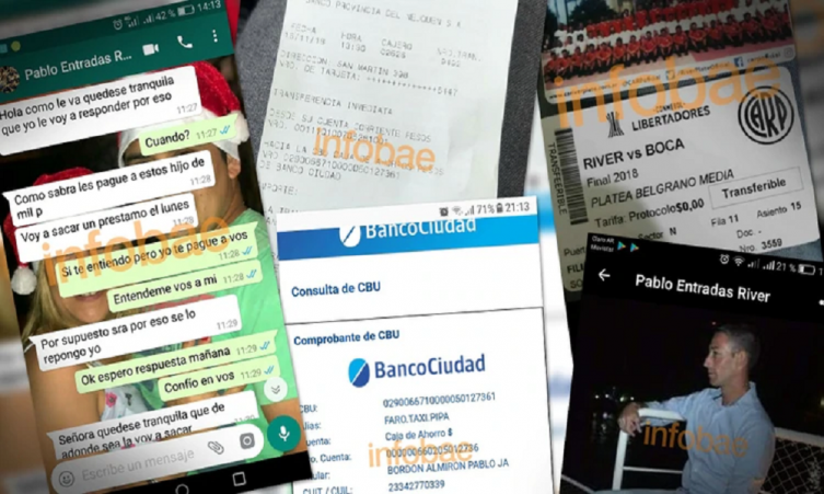 Los audios que comprometen al policía que vendió entradas falsas para el River-Boca