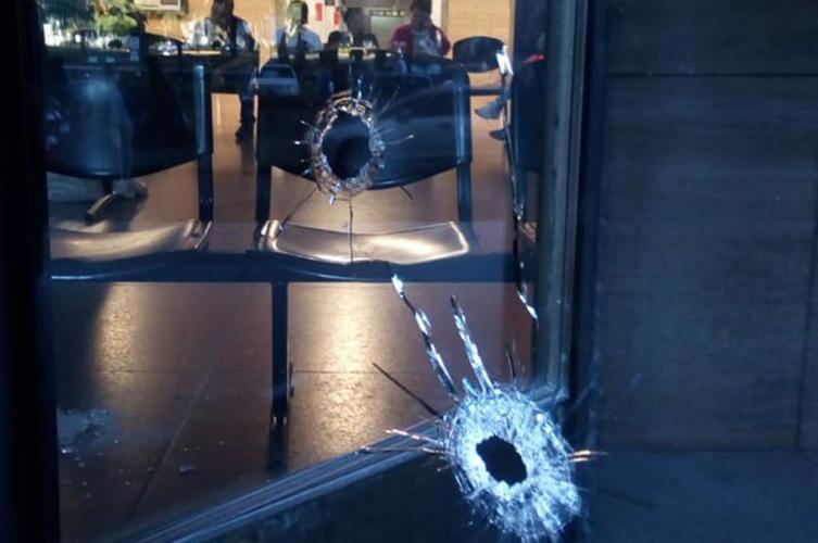 Ataque a balazos del Centro de Justicia Penal y Tribunales