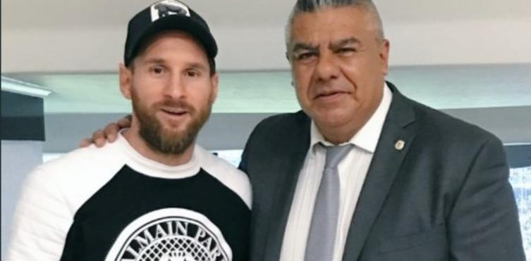 Lionel Messi, Chiqui Tapia y una foto en Madrid que entrega buenas señales
