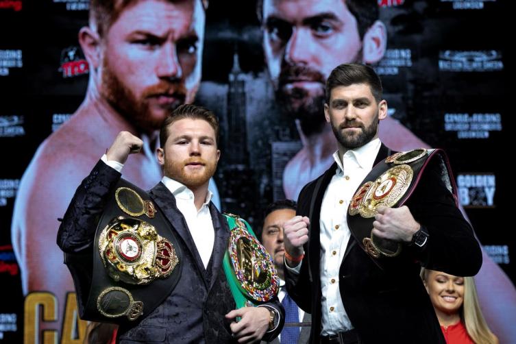 Canelo Álvarez es retador y favorito ante Rocky Fielding en el Madison de Nueva York
