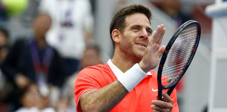 Del Potro volvió a entrenarse con la raqueta y compartió su alegría en las redes