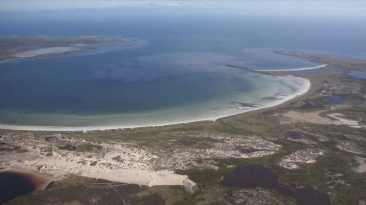 Pusieron en venta un islote de las Malvinas