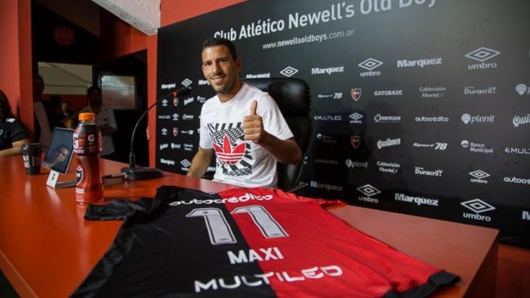 Maxi Rodríguez, otra vez en Newell ´s: 
