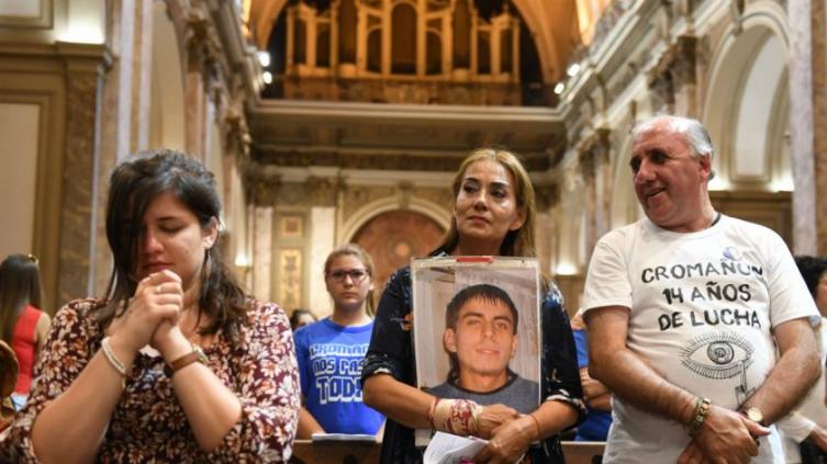 El homenaje a 14 años de la tragedia de Cromañón