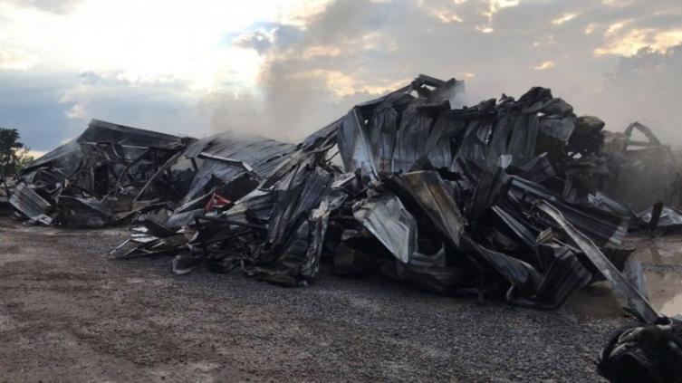 Se incendió una guardería náutica y se destruyeron 460 embarcaciones