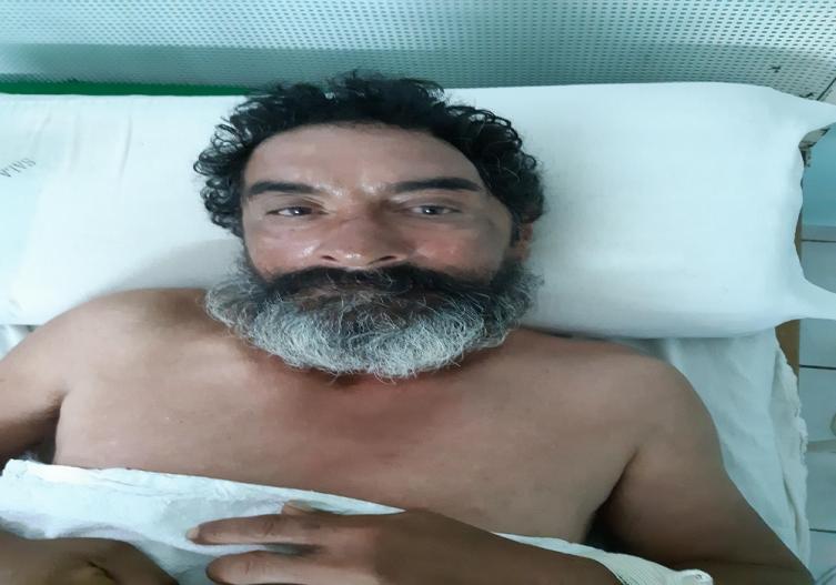Buscan a familiares de un hombre 
