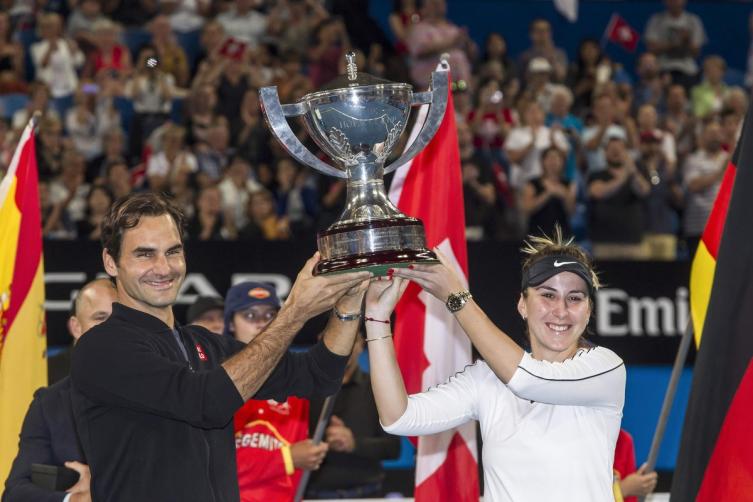 Federer ganó su primer título de 2019, marcó otro récord y sumó confianza para ir a Australia