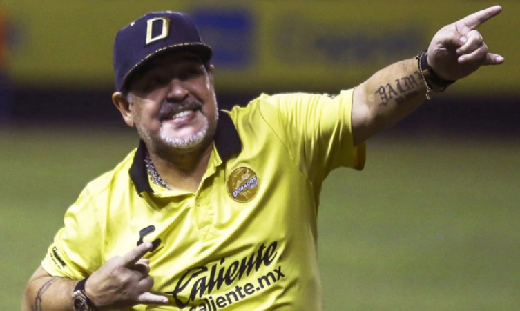 Un ex delantero de River fue oficializado como nuevo refuerzo del Dorados de Maradona