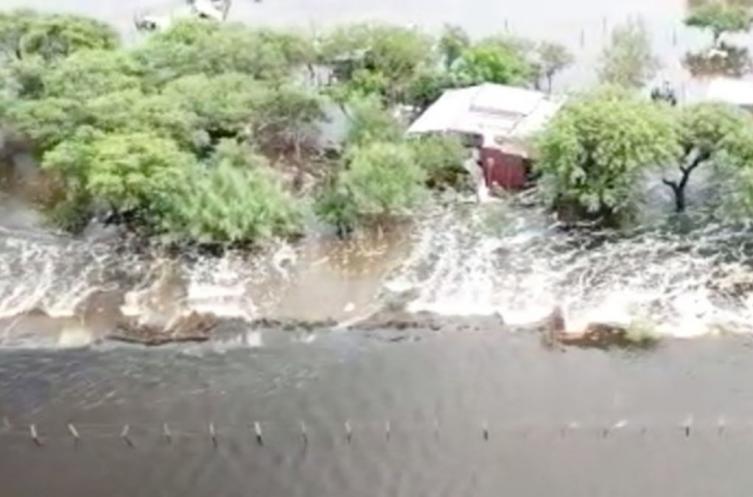 Hay 72 evacuados en el norte de Santa Fe por inundaciones