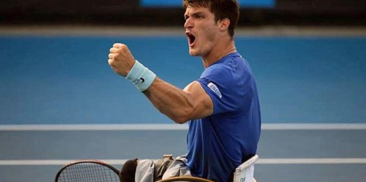 Tenis adaptado: buen arranque para Gustavo Fernández en Melbourne