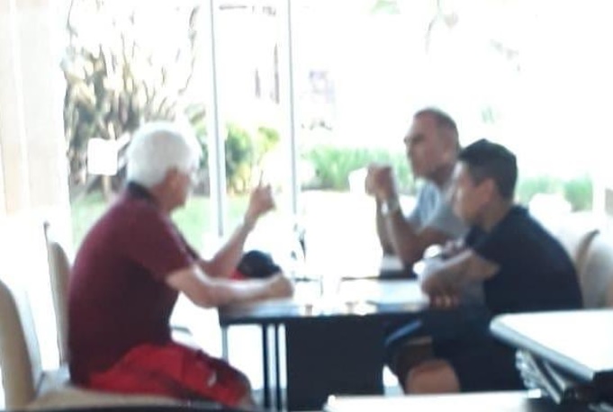 Comesaña se reunió con Brian Sarmiento