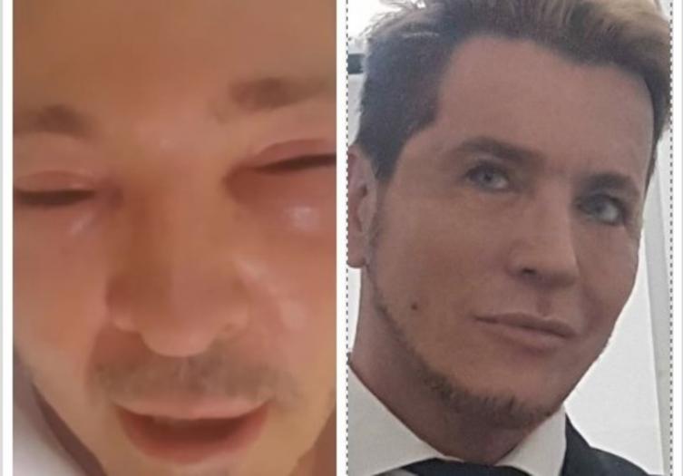 Guido Süller grabó un video desde la habitación donde está internado