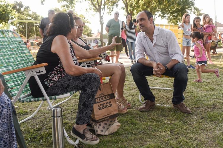 La plaza Pucará de barrio Transporte luce totalmente renovada