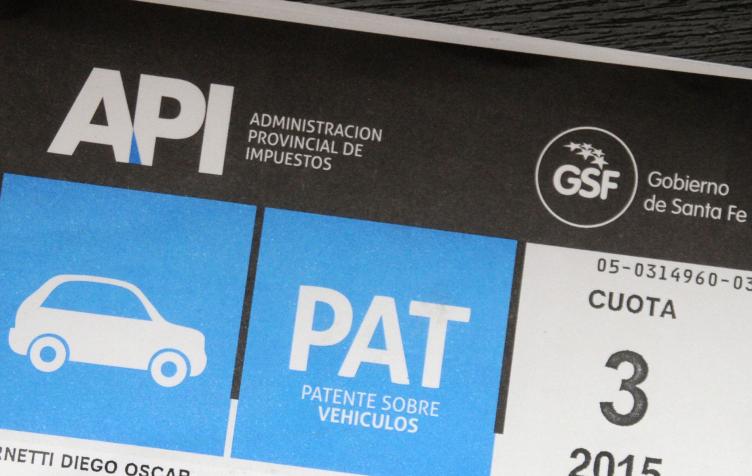 La patente aumentó un 40% en Santa Fe