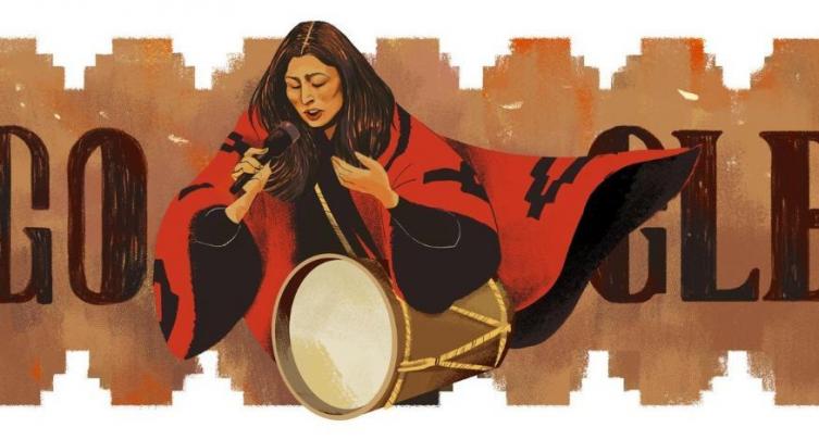 A 54 años de su primer Cosquín,  Google homenajéa a Mercedes Sosa