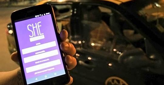 She taxi, la aplicación para volver seguras a casa