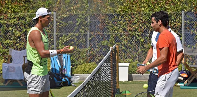 De la mano de Rafa Nadal, Jaume Munar quiere escribir su historia