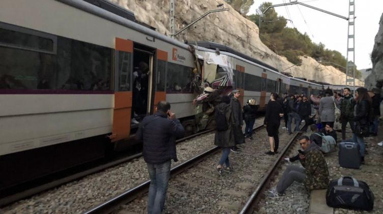 Choque de trenes en España: hay al menos un muerto y 95 heridos