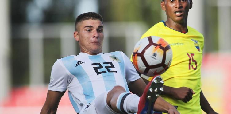 Dos argentinos en el equipo ideal del Sudamericano Sub 20