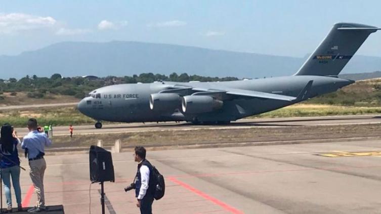Aviones de la Fuerza Aérea de EE.UU. llegaron a Colombia