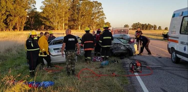 Tragedia sobre la ruta 85: fallecieron 5 personas, entre ellos 2 bebés