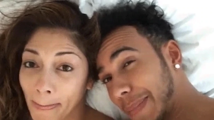 Filtraron un video íntimo de Lewis Hamilton y su ex pareja