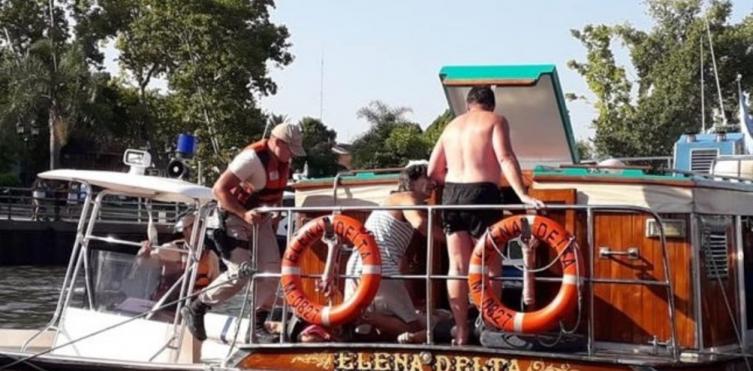 Murió la mujer que fue embestida cuando hacía kayak en Tigre