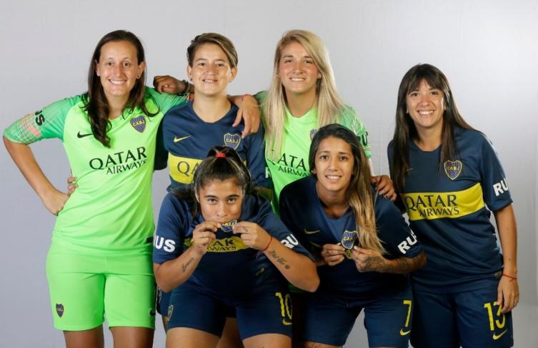 La felicidad del equipo femenino de Boca por jugar en la Bombonera