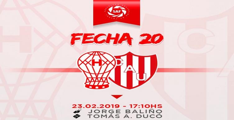 Unión buscará sumar de a tres ante Huracán en el Tomás Ducó