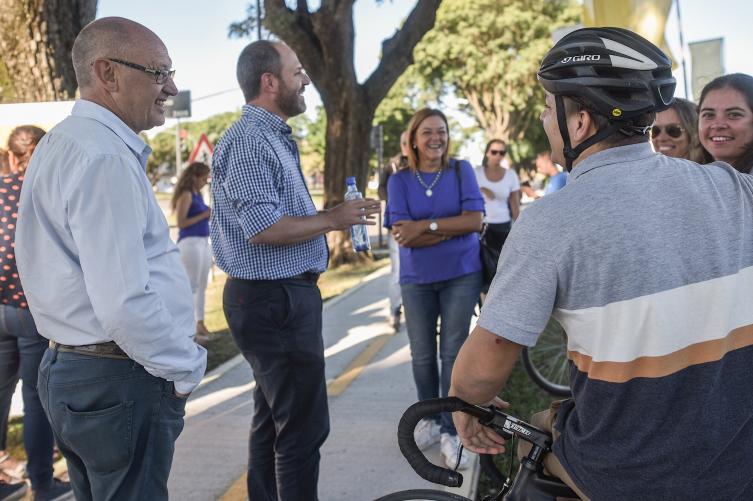El Municipio amplió la red de bicisendas y ciclovías