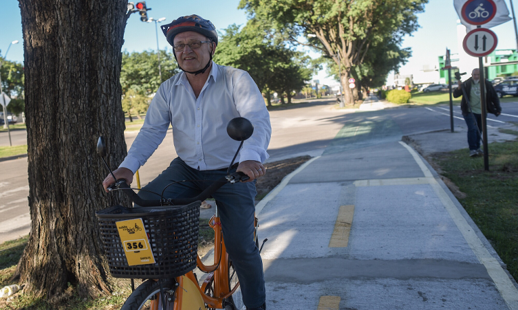La ciudad suma casi 2 kilómetros de bicisenda  