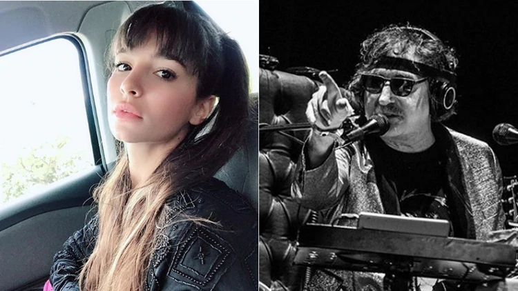 Brenda Asnicar cumplió su sueño y grabó un tema con Charly García
