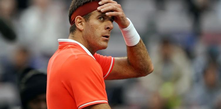 Del Potro y otra preocupante noticia: se baja de Indian Wells para tratarse la rodilla