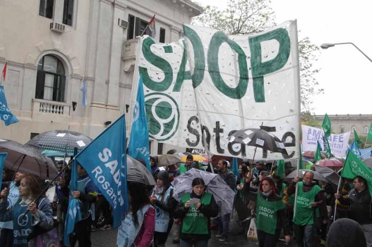Sadop se suma a la protesta y lanzó un paro de 48 horas