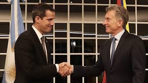 Mauricio Macri recibió a Juan Guaidó