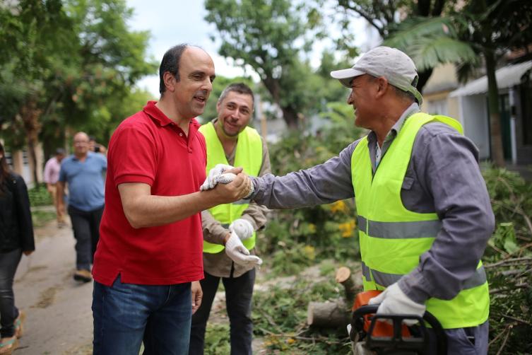 “Empresas y vecinos, la ciudad va recuperando la normalidad” 