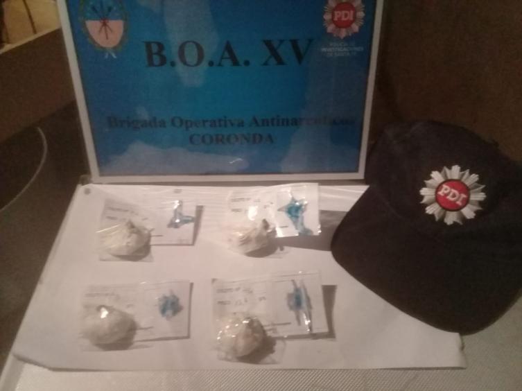 Allanamientos y secuestro de droga en Gálvez