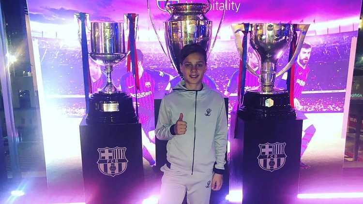 Agustín Messi, el sobrino de Lionel que deslumbra en el fútbol infantil de España