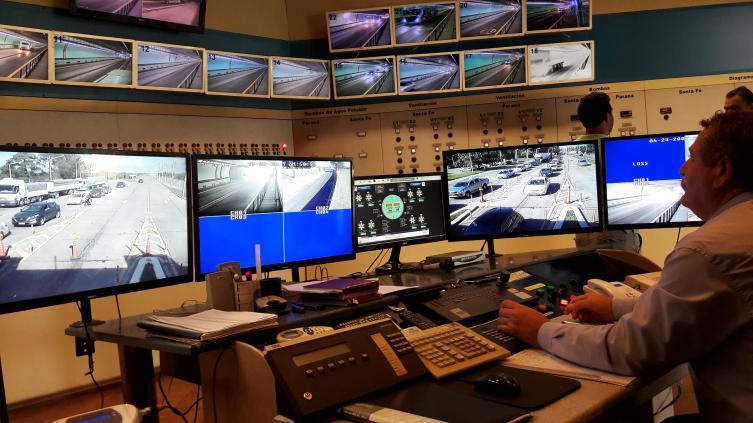 Delegación del Paso Internacional Cristo Redentor visitó el Túnel Subfluvial 