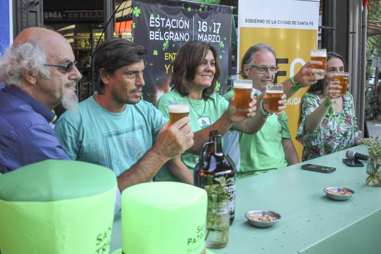 La Estación Belgrano celebra San Patricio 