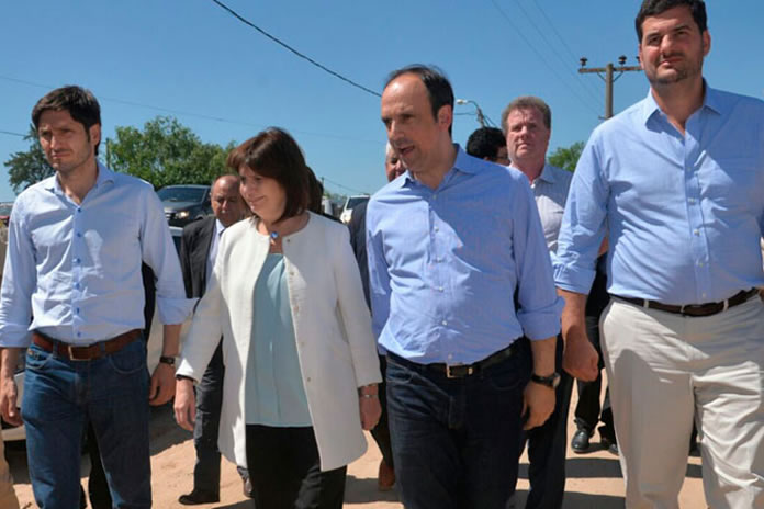 Bullrich y Corral encabezaron una quema de droga