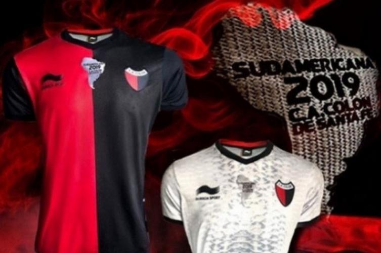 La camiseta que usará Colón en la Copa Sudamericana
