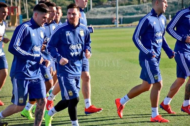 La selección tuvo su segundo día de entrenamiento
