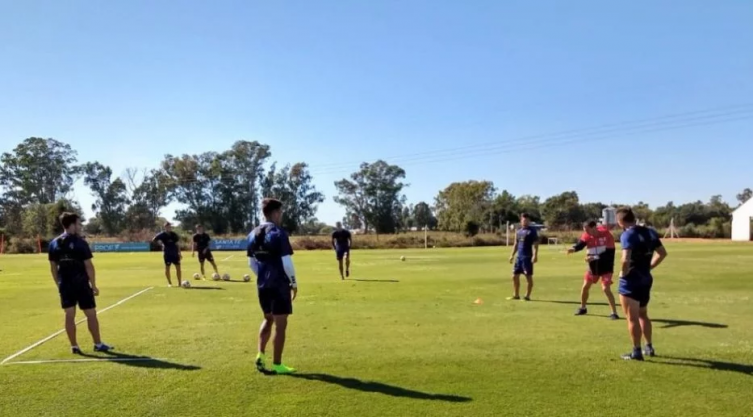 Maxi Cuadra ya trabaja a la par de sus compañeros