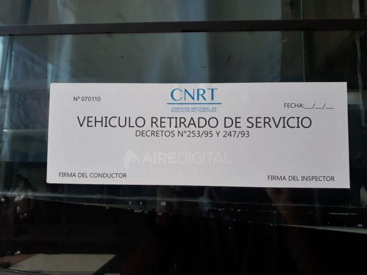 Narcolemia positiva a un chofer que debía trasladar a alumnos del Calvario
